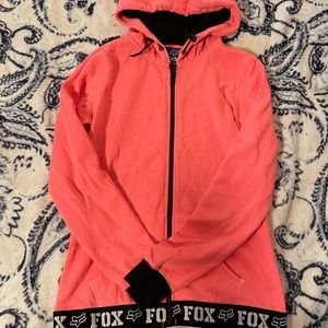 PINK FOX ZIP UP!!